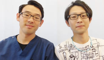あおやま鍼灸整骨院に来院する患者様とスタッフ